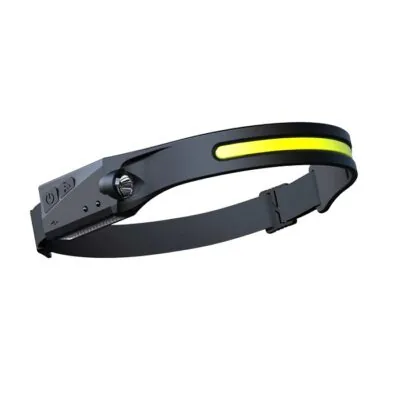 Vito 5000540 RECHARGEABLE HEAD LIGHT FLASH-7 3W/1W 6000K 300Lm/100Lm HANDMOTION-SENSOR TYPE-C BLACK