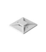 Vito 7110010 SET OF 100 PCS BASES FOR CABLE TIES 20x20cm WHITE
