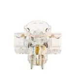 Vito 8002542 TRIPPLE SOCKET TRIPLO 16A 3680W TRANSPARENT EARTH-LINE SHUTTER