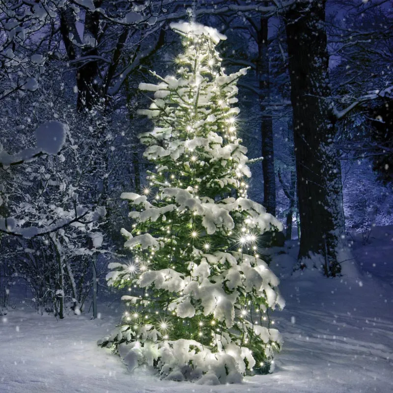 ACA Lighting X08350111 350 LED октопод – топла светлина адаптер 31VDC 10 реда IP44 10 × 350см зелен кабел