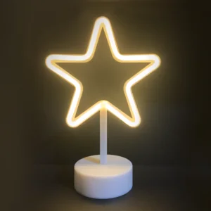 ACA Lighting X04001310 STAR – 39 неонови LED бат. (3×AA) USB топла светлина IP20 19×10×28.5см