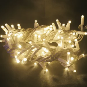 ACA Lighting X081001414 101 LED гумен кабел топла светлина свързваемо (макс 20) разстояние 10см 10м IP65 1.5м кабел