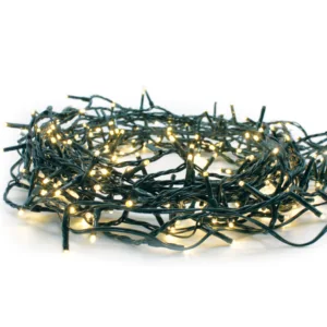 ACA Lighting X08700114 700 LED мигащ гирлянд (на всеки 10см) топла светлина адаптер 31VDC IP44 70м зелен кабел