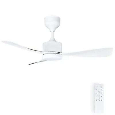 Vito 2027740 ТАВАНЕН ВЕНТИЛАТОР С LED ЛАМПА FANLUX-C3 18W 3xCCT 1530Lm. 106CM. БЯЛ. ДИСТАНЦИОННО УПР. ДИМИРАНЕ