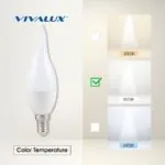 Vivalux VIV005115 LED лампа CAMEO LED 5W 470lm E14 4000K