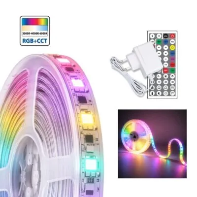 Vivalux VIV005247 Комплект RGBIC + CCT CHASING LIGHTS лента SPEED LED със захранване и контролер