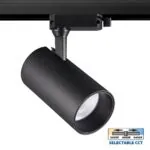 Vivalux VIV005206 LED прожектор за релсов монтаж TRANCE LED 30W 2100lm черен CCT-switch 3000K-4000K-6400K