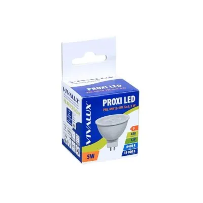 Vivalux VIV005241 LED лампа PROXI LED MR16 5W 450lm 12V G5.3 6400K