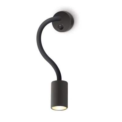 Vito 2103480 LED СТЕНЕН ОСВЕТИТЕЛ FELIX-A 4W 3000K 264Lm ø60*380MM ЧЕРЕН