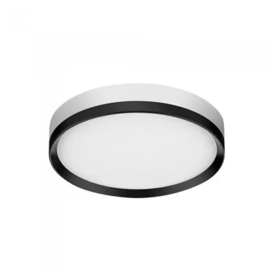 Vito 3401280 LED ОСВЕТИТЕЛНО ТЯЛО PLUTO 24W 3CCT (3000K/4000K/6500K) 2640 lm Ø220×38 мм IP44 ЧЕРНО