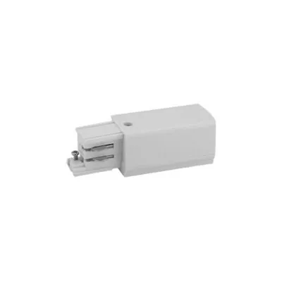 Vito 2103450 TRIPHASE TRACK CONNECTION ACC. APT4 CABLE CONNECTOR WHITE