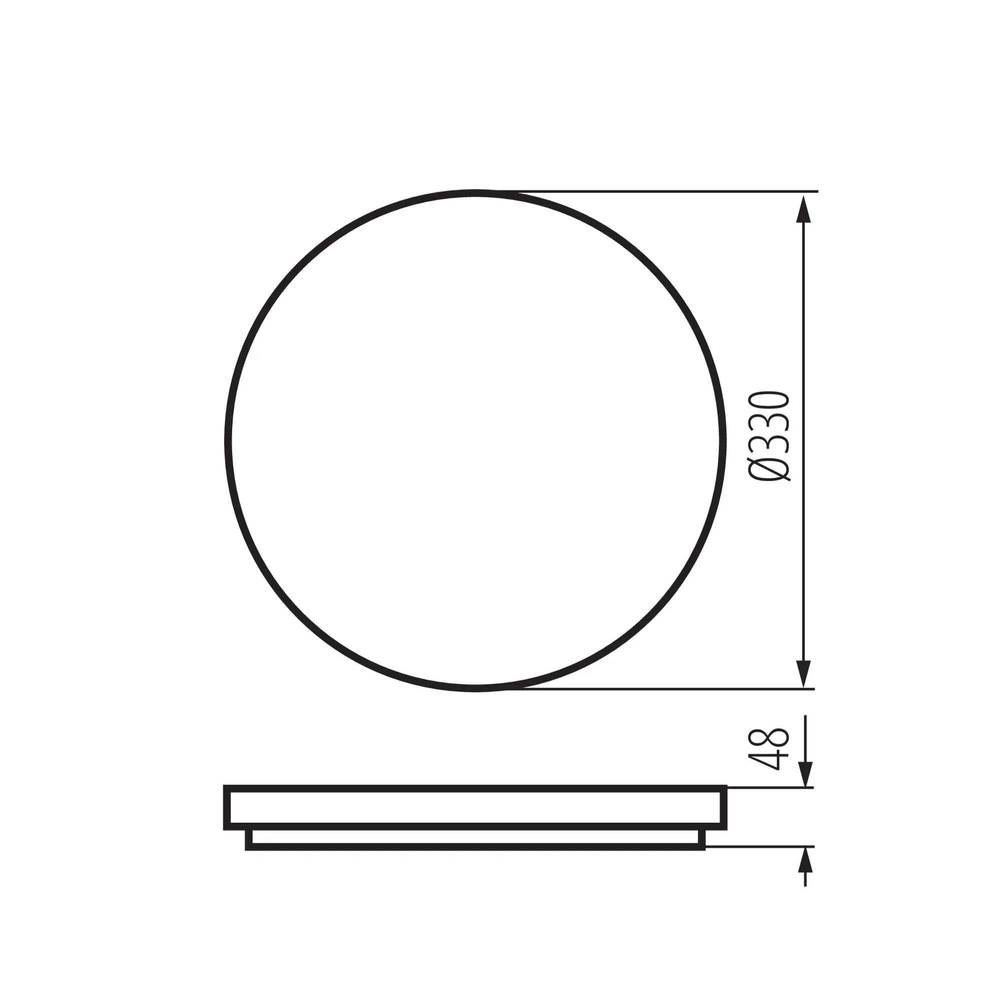 Kanlux 26439 LED плафониера VARSO CCT VARSO 22-30W-CCT-O