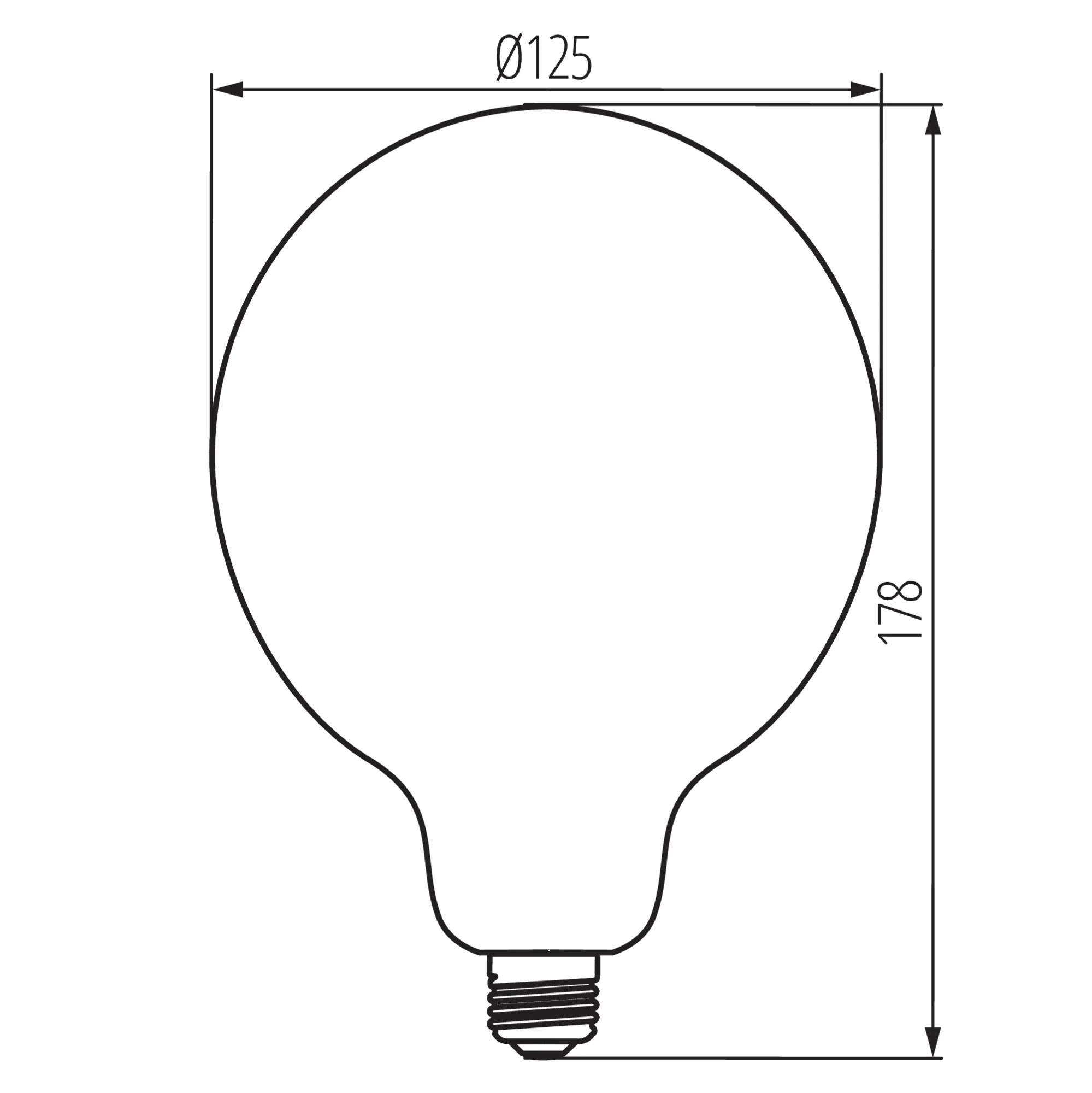 Kanlux 33519 LED източник на светлина XLED G125 SW XLED G125 4W-SW