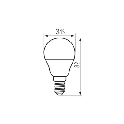 Kanlux 36690 LED източник на светлина IQ-LED G45E14 3.4W-CW
