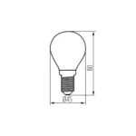 Kanlux 37384 LED източник на светлина XLED G45 E14 4.5W-NW
