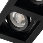 Kanlux 38368 Пръстен на точково осветително тяло ARET 2xDTL B/B