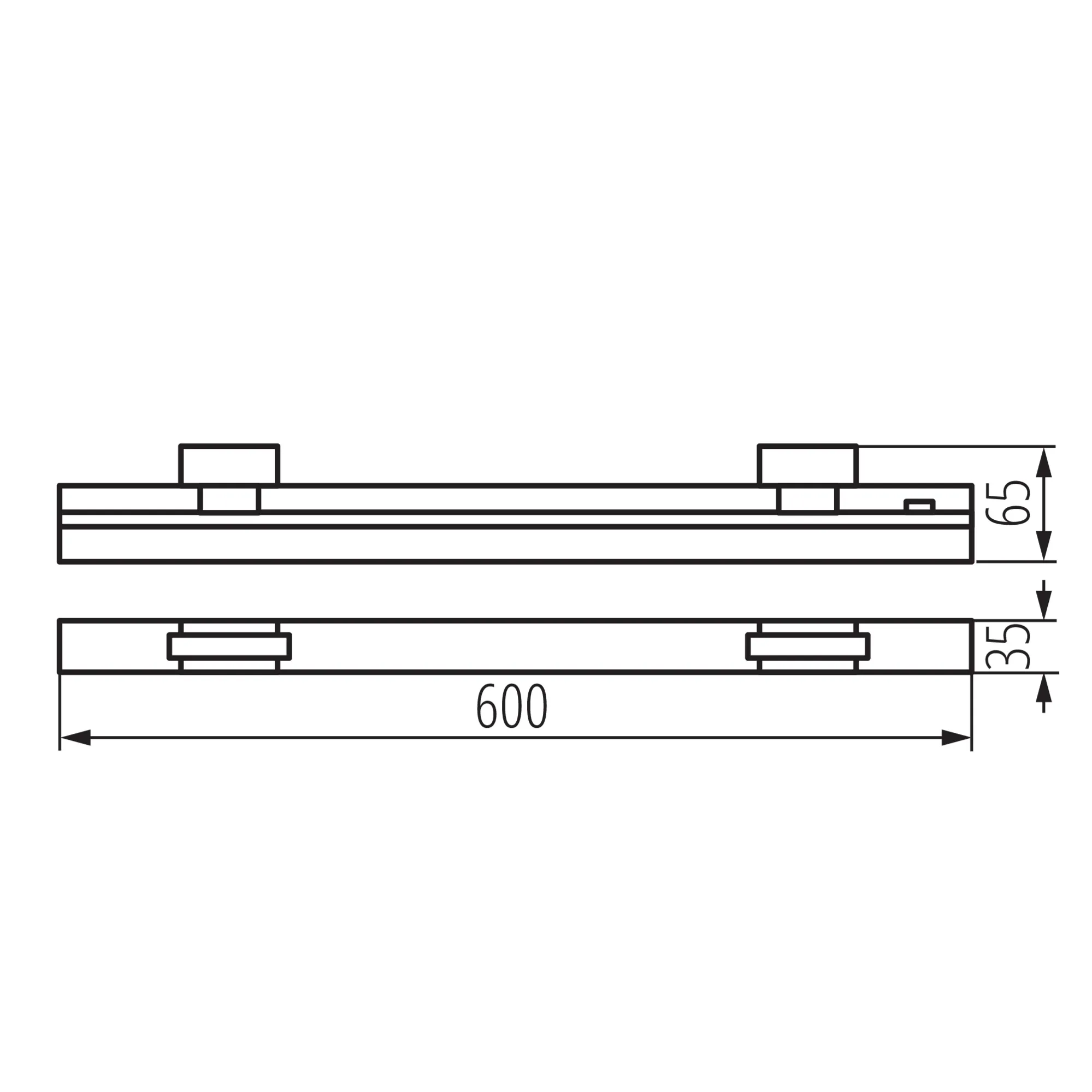Kanlux 38396 OPRAWA LED LTL-E LED LTL-E 15W-60-CCT-W