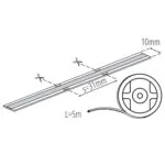 Kanlux 38431 LED източник на светлина LCOB 15W/M RGB LCOB 15W/M 24 IP65RGB