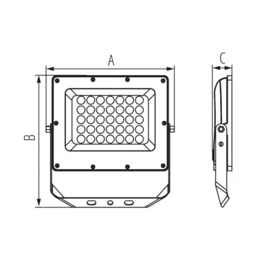 Kanlux 38492 LED осветител ACETE CCT ACETE 30W CCT GR
