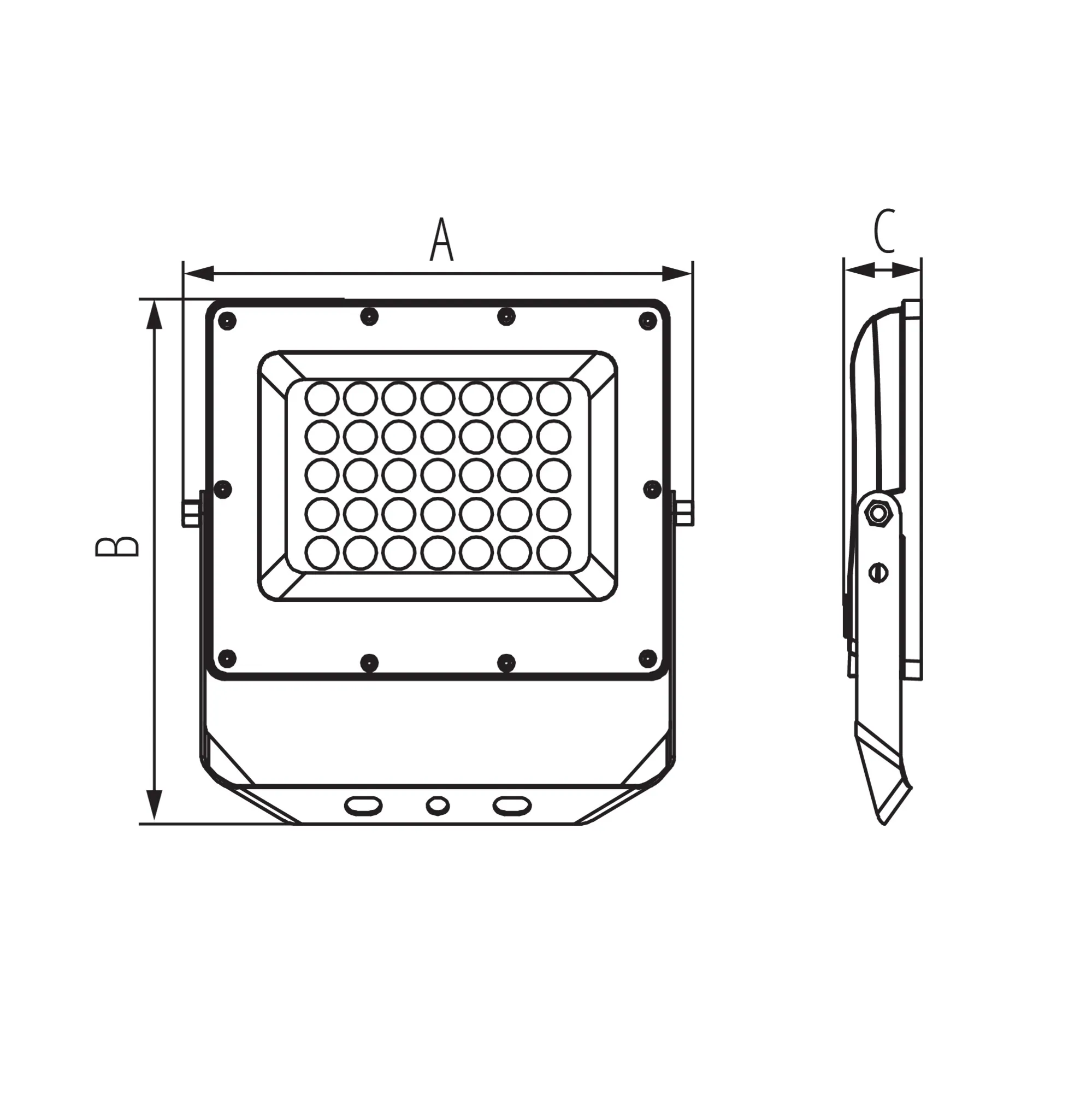 Kanlux 38492 LED осветител ACETE CCT ACETE 30W CCT GR