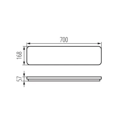 Kanlux 38795 линейно LED осветително тяло LINCEA CCT LINCEA 15-24W 07 CCT