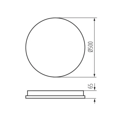 Kanlux 38932 LED плафониера ANTO LED 37W CCT
