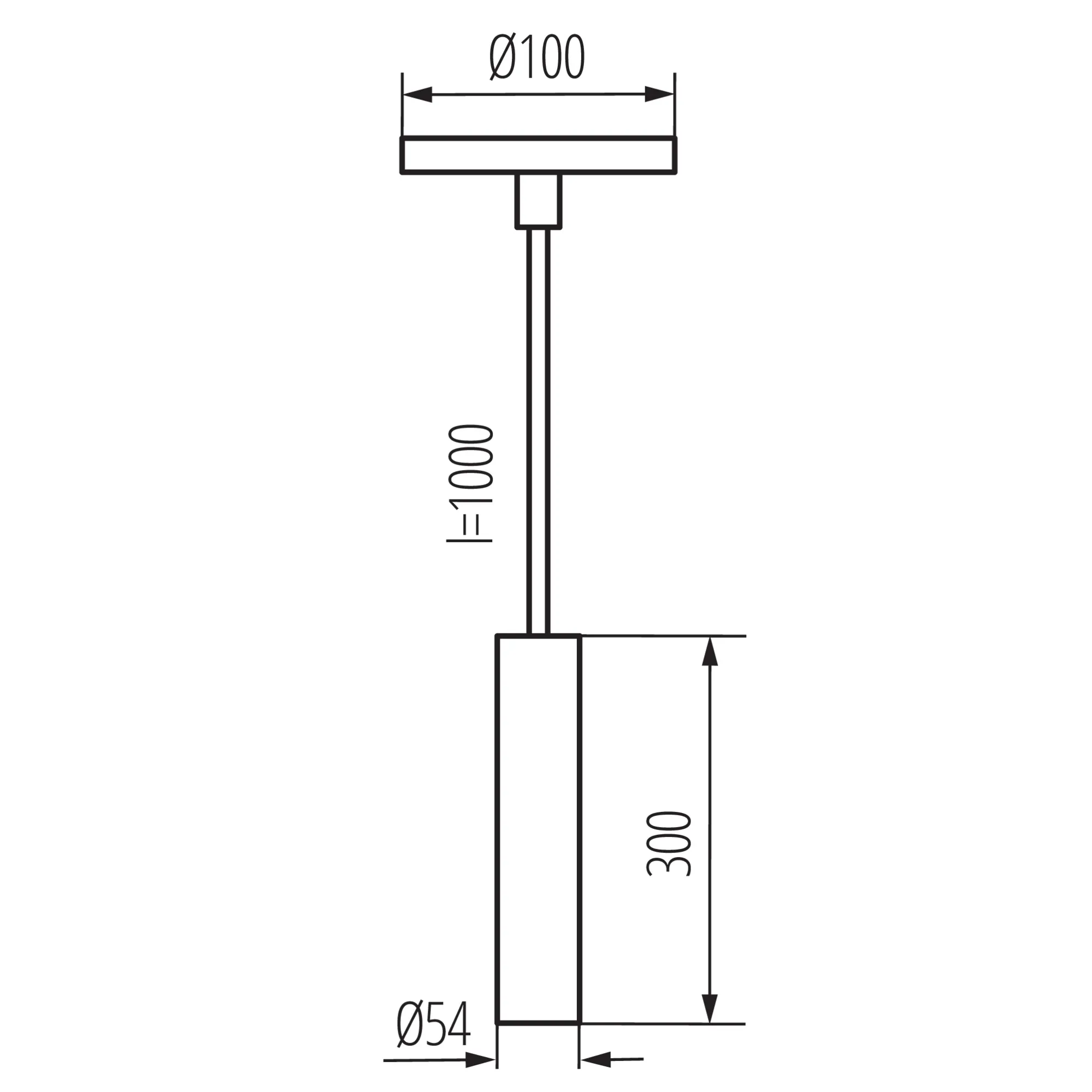Kanlux 39041 Висяща лампа PHLOX C GU10 W