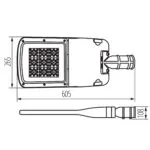 Kanlux 39280 Улично LED осветително тяло PRO-S M 70W NW