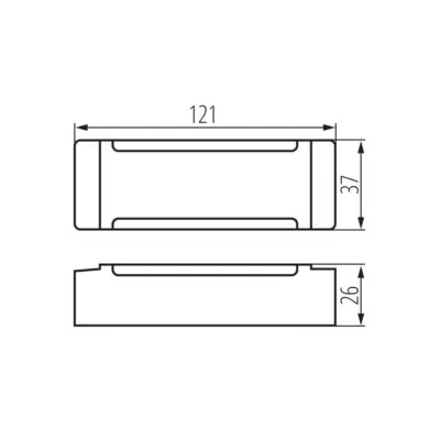 Kanlux 39513 Захранващо устройство CV TRETO IP67 24V 40W