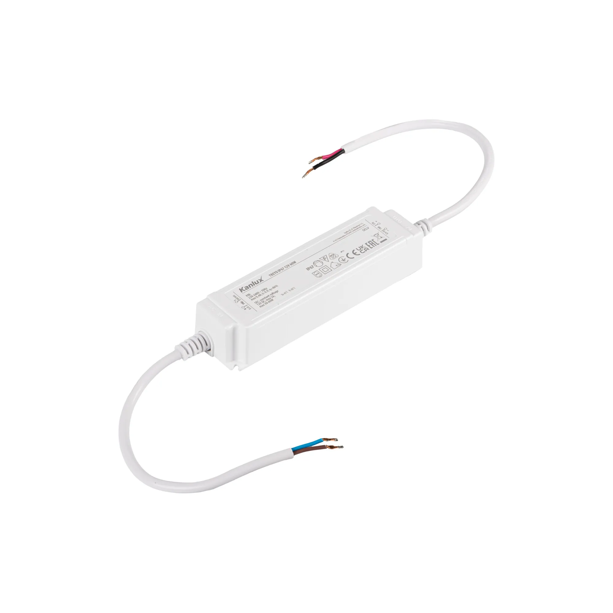 Kanlux 39514 Захранващо устройство CV TRETO IP67 12V 60W