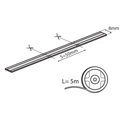 Kanlux 39781 LED лента LCOB 10.5W/M 24IP00-B