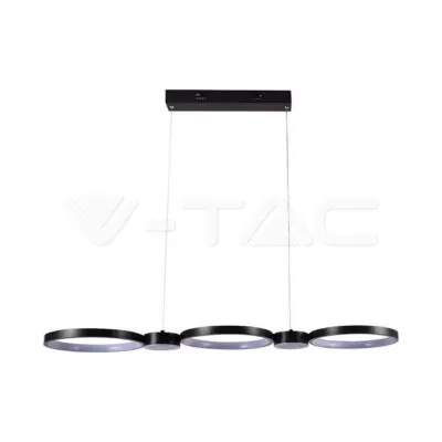 V-TAC VT-10044 LED Осветител 38W Висящ (95*100CM) Черен 3000K