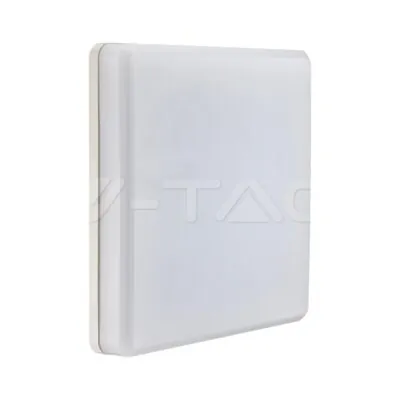 V-TAC VT-13959 25W LED Плафон SAMSUNG Чип Frameless Квадрат 3000K IP44 100lm/W