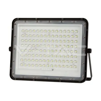 V-TAC VT-7828 20W LED Соларен Прожектор 4000K Сменяема Батерия Черно Тяло
