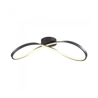 Vito 2028430 ДЕКОРАТИВНО ОСВЕТИТЕЛНО ТЯЛО RIBBON 680x260xH180 36W 3CCT DIP 3000K 4000K 6500K 2520Lm ЧЕРНО