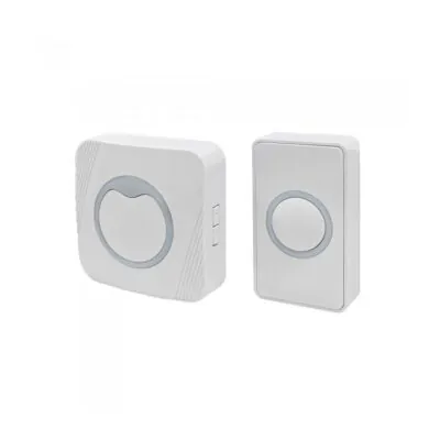 Vito 5800130 ЗВЪНЕЦ БЕЗЖИЧЕН ЦИФРОВ BELLA 8 DC 36 МЕЛОДИИ 12V БАТЕРИЯ 23A БЯЛ IP20