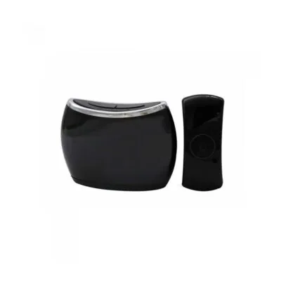 Vito 5800150 ЗВЪНЕЦ БЕЗЖИЧЕН ЦИФРОВ BELLA 9 AC 36 МЕЛОДИИ 12V БАТЕРИЯ 23A ЧЕРЕН IP44