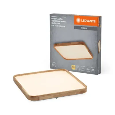 Ledvance 2078302432 led лампа orbis alicia 495x495mm 36w 830 click dim wood